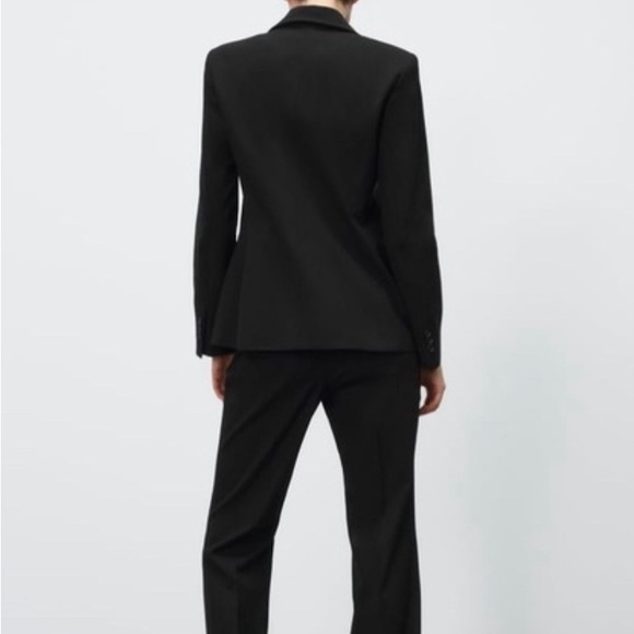 NWT Zara basic blazer Size 2 - Picture 3 of 9
